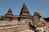 Mamallapuram - Tamil Nadu. The Shore Temple. 